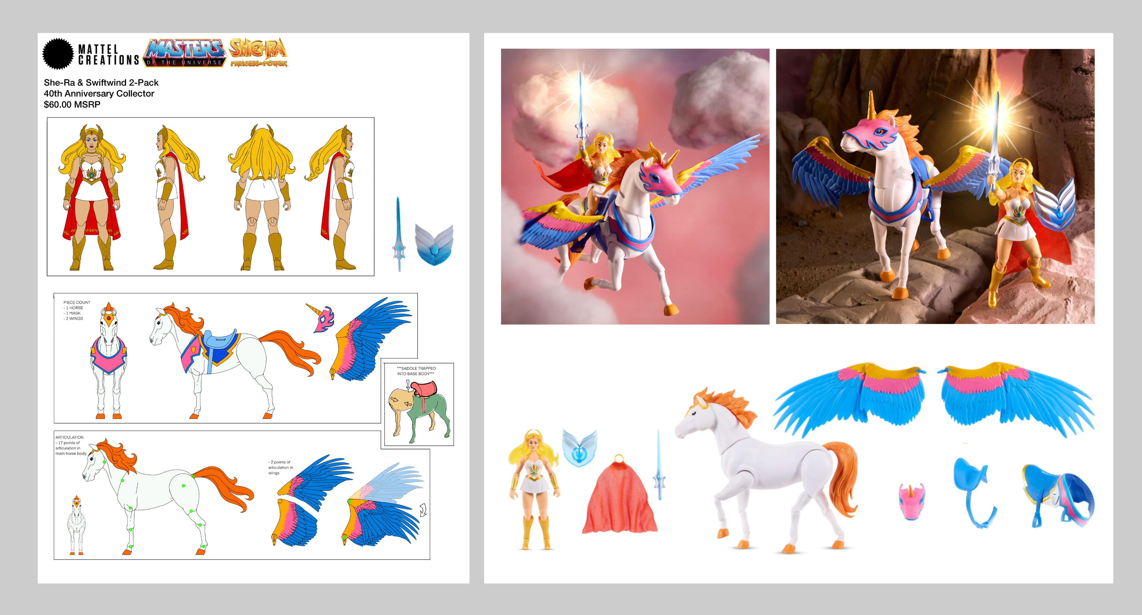 Masters of the Universe: She-Ra Princess of Power 40th Anniversary Collectible
